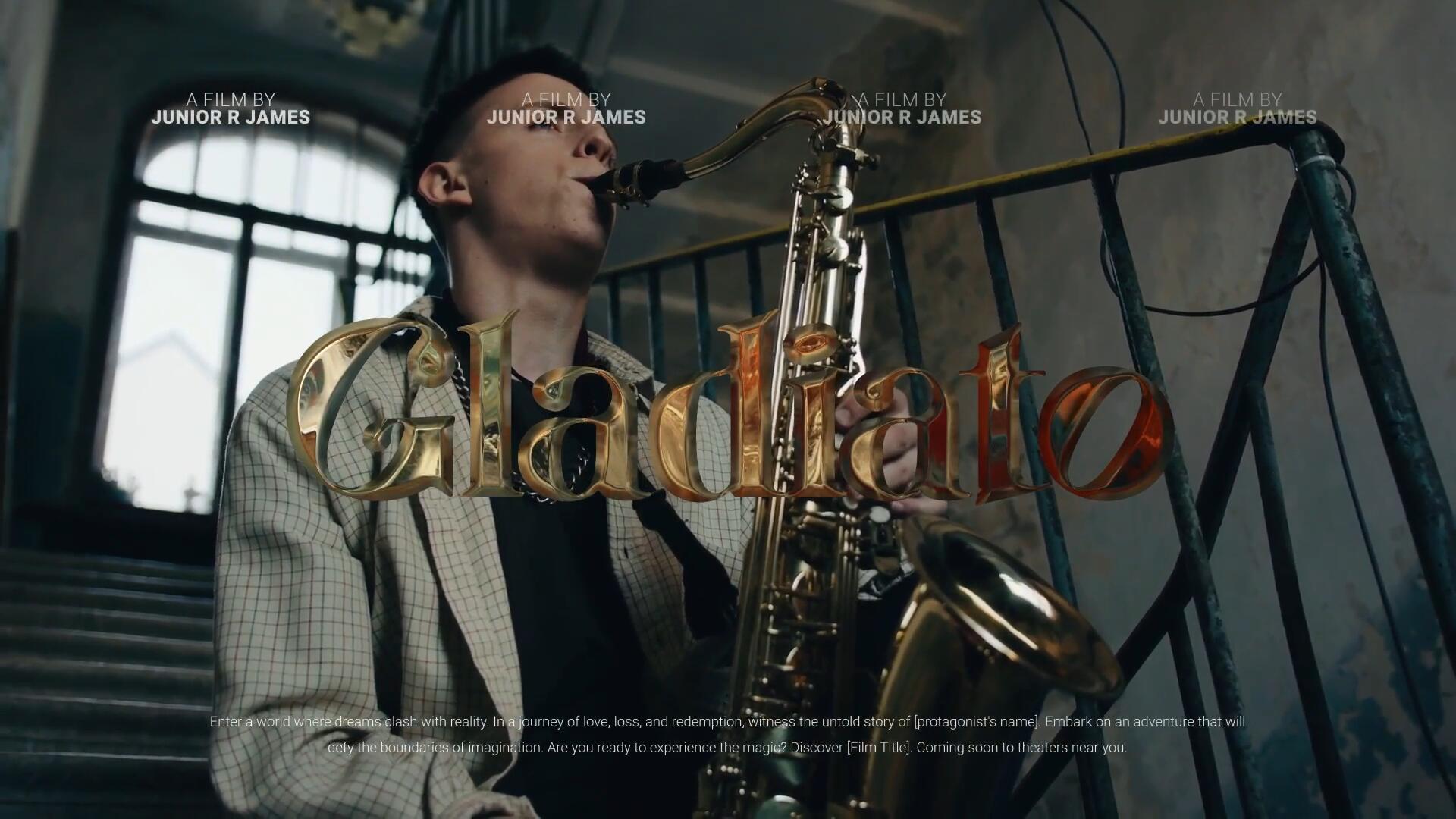 AE模板：10款复古酸性镀铬未来金属3D立体动态视频电影标题模板 , sucaiwan.com