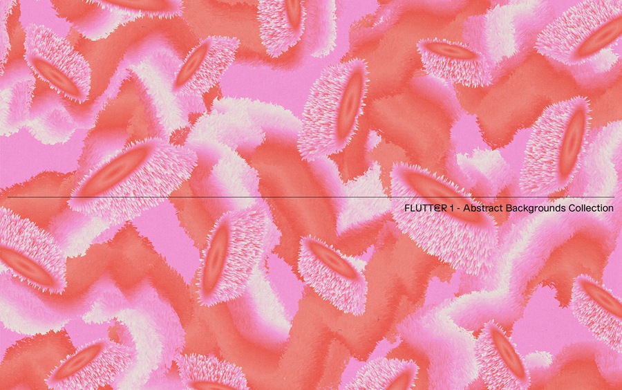 35款创意未来科幻活力古怪毛绒绒弯曲抽象艺术背景图片设计素材 Flutter 1 – 35 Quirky Backgrounds , sucaiwan.com