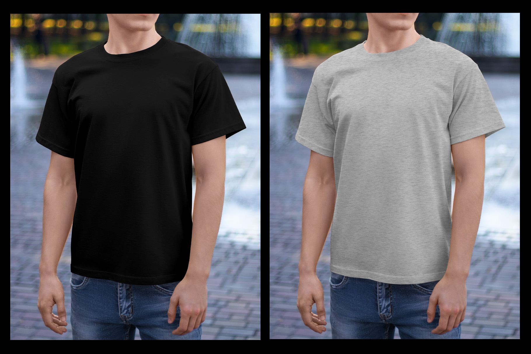 5款城市街头实拍男士T恤半袖印花图案设计展示效果图PSD样机模板 5 Mockups Man T-Shirt On The Street 样机素材 第2张-素材湾丨精选海外优质设计素材资源 5款城市街头实拍男士T恤半袖印花图案设计展示效果图PSD样机模板 5 Mockups Man T-Shirt On The Street 样机素材 sucaiwan.com