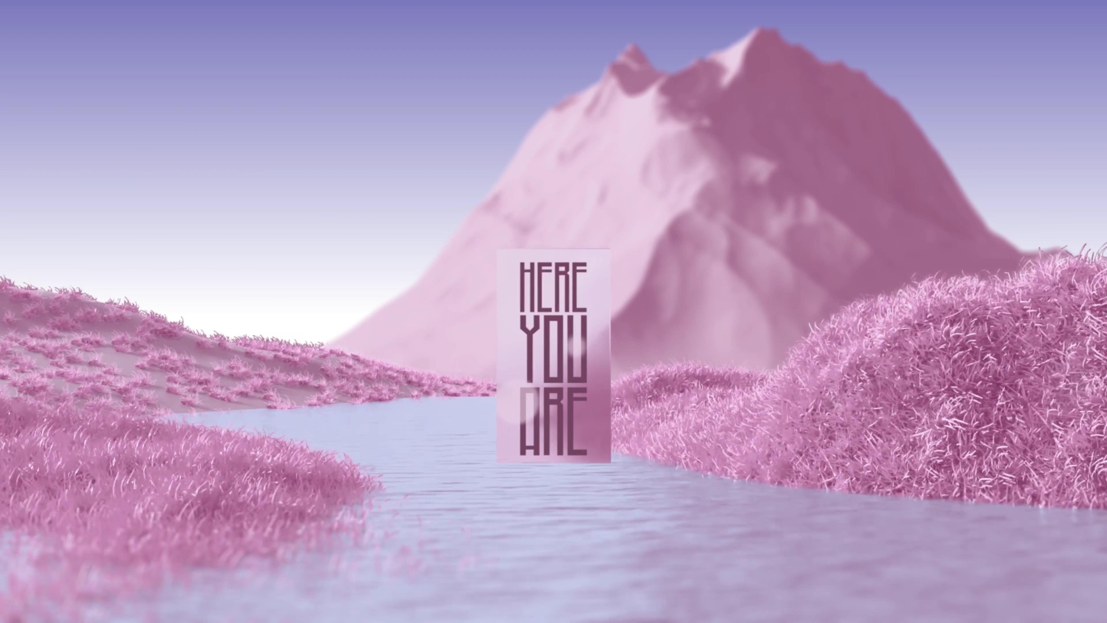 5款3D梦幻超现实主义海报logo徽标标志广告牌视频开场结尾AE模板3D Surreal Billboards 影视音频 sucaiwan.com