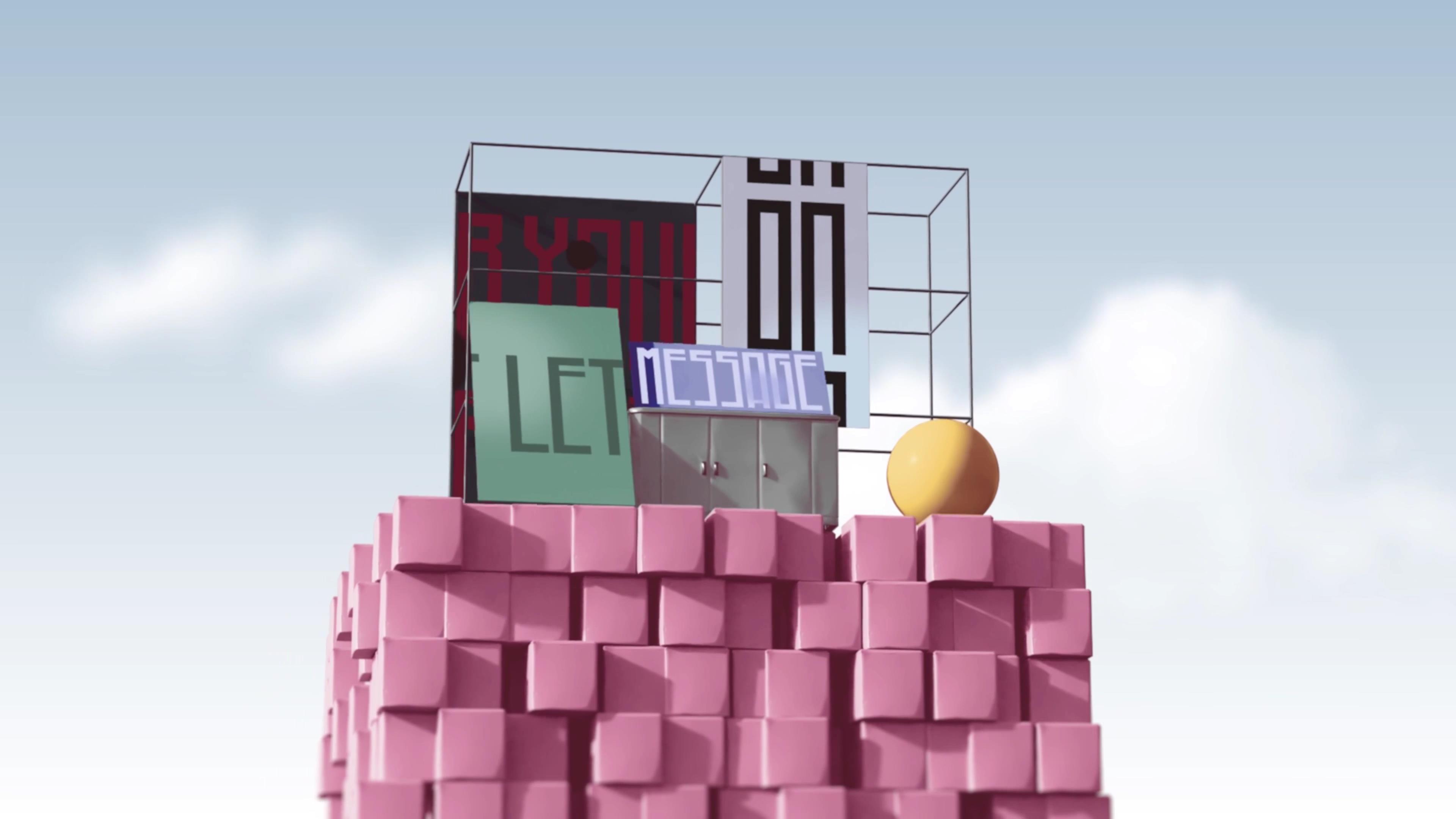 5款3D梦幻超现实主义海报logo徽标标志广告牌视频开场结尾AE模板3D Surreal Billboards 影视音频 sucaiwan.com