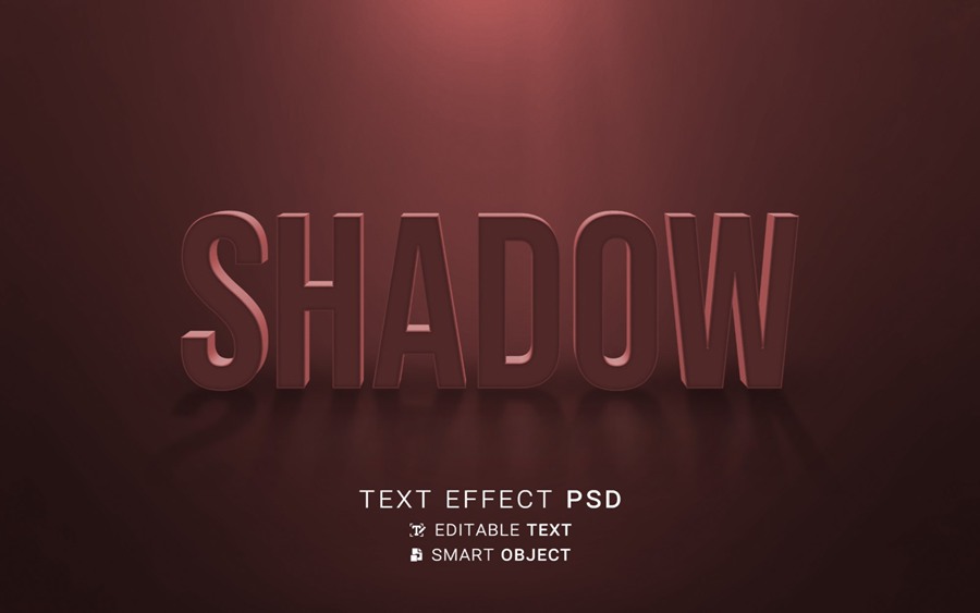 10款电影大片3D立体金属标题logo徽标设计展示PSD特效样机Text effect cinematic shadow 样机素材 sucaiwan.com