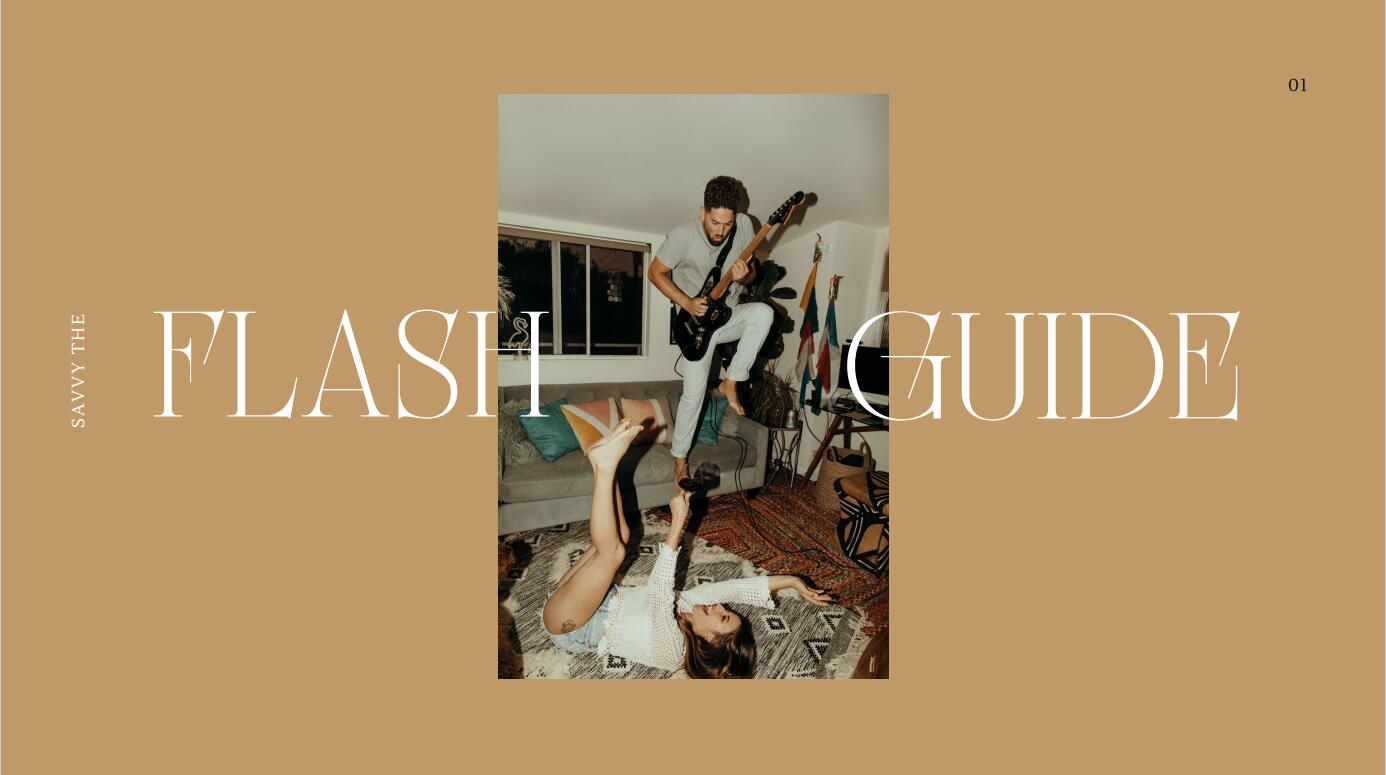 大师课程：闪光灯摄影装备设置使用指南PDF SAVVY - Not Your Average Flash Guide , sucaiwan.com