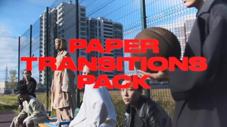 FCPX插件 15组嘻哈街头说唱艺术拼贴画风格视频转场过渡特效包 , sucaiwan.com