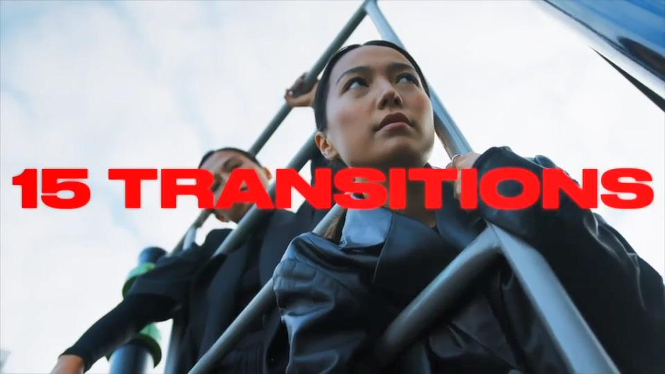 FCPX插件 15组嘻哈街头说唱艺术拼贴画风格视频转场过渡特效包 , sucaiwan.com