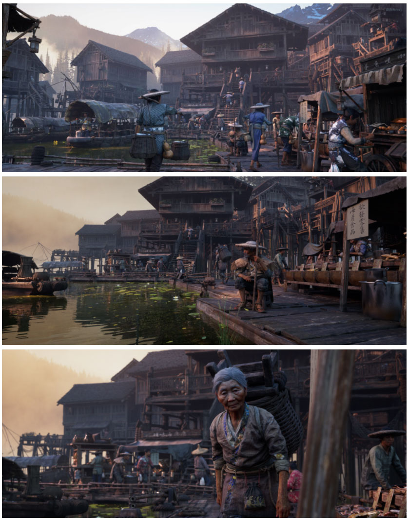 300+3D传统东方亚洲江南水乡渔村农村木屋建筑木筏木船食品包装市场人物Blender/FBX/OBJ模型组件设计套装BigMediumSmall – Water Village , 第2张-素材湾丨精选海外优质设计素材资源 300+3D传统东方亚洲江南水乡渔村农村木屋建筑木筏木船食品包装市场人物Blender/FBX/OBJ模型组件设计套装BigMediumSmall – Water Village , sucaiwan.com