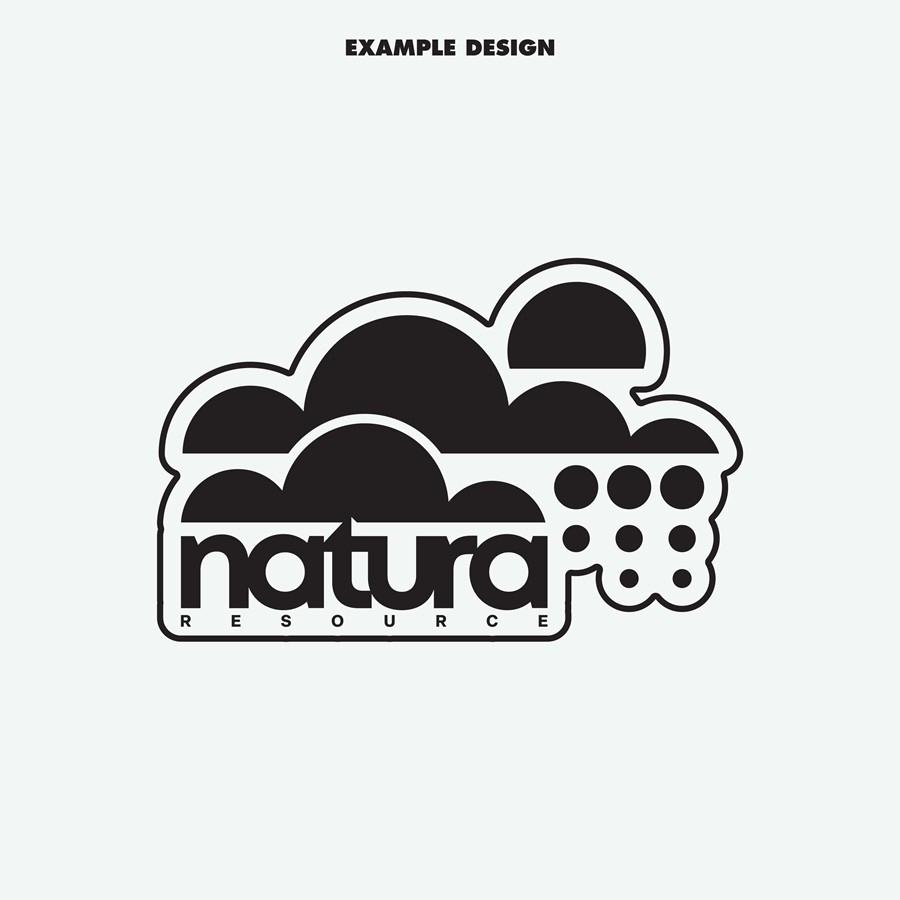 102款复古Y2K几何风格LOGO标志徽标图标贴纸设计PNG免抠图素材 Geometric Nature Asset Pack 图片素材 sucaiwan.com