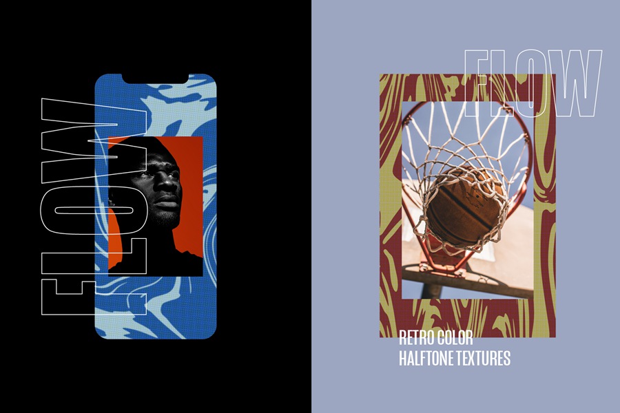 20款多彩复古半调风格流体液体油漆扭曲纹理PNG格式背景图片设计素材 Flow Retro Color Halftone Texture , 第6张-素材湾丨精选海外优质设计素材资源 20款多彩复古半调风格流体液体油漆扭曲纹理PNG格式背景图片设计素材 Flow Retro Color Halftone Texture , sucaiwan.com