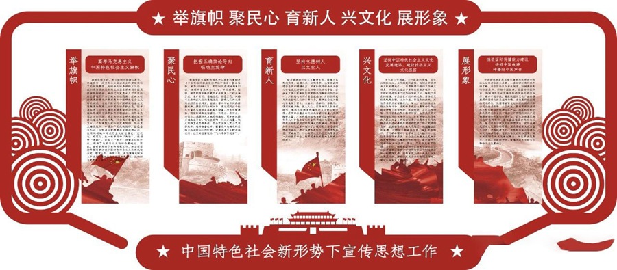 13000款党建文化墙模板，文化墙，展厅，海报，展板等等PSD源文件素材 , sucaiwan.com