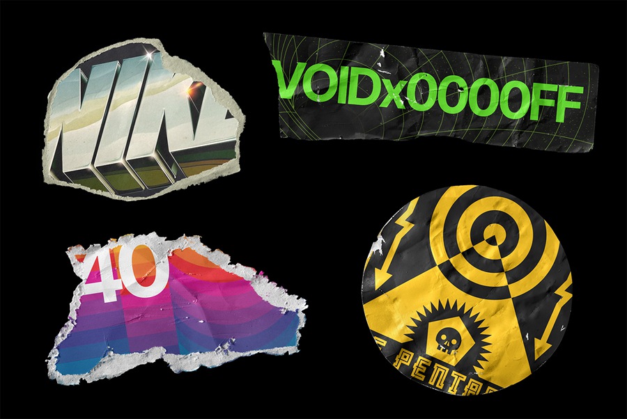 做旧撕裂烧毁污渍肮脏纸张碎片褶皱纹理手稿设计样机模板套装 Torn Paper Definitive 图片素材 sucaiwan.com