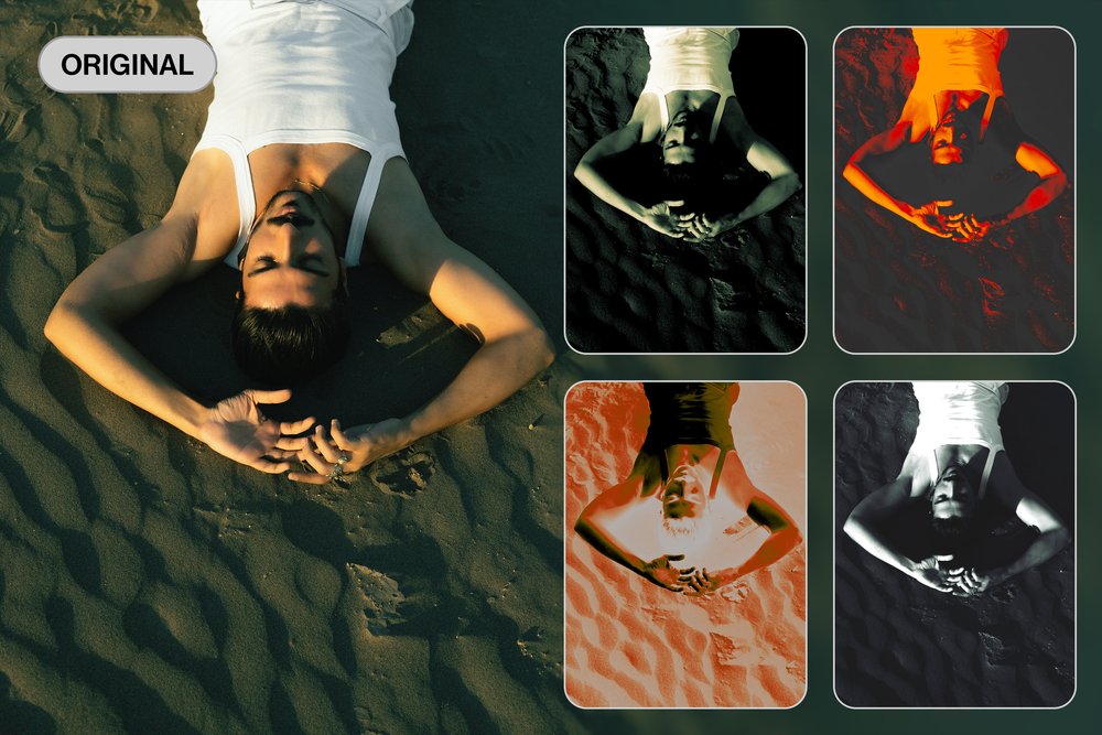 50款忧郁怀旧系列PS渐变预设文件套装GRADIENT MAPS COLLECTION 1 , sucaiwan.com