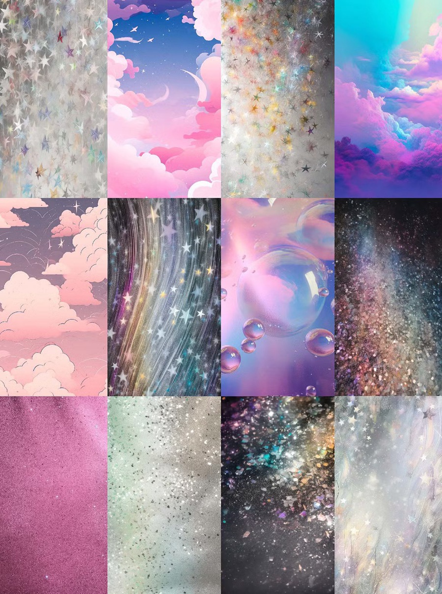 164款高质量潮流时尚玩乐活力俏皮Y2K芭比粉美学拼贴艺术怀旧动漫海报设计图形和梦幻背景 TWEENCORE 2000s AESTHETIC 图片素材 sucaiwan.com