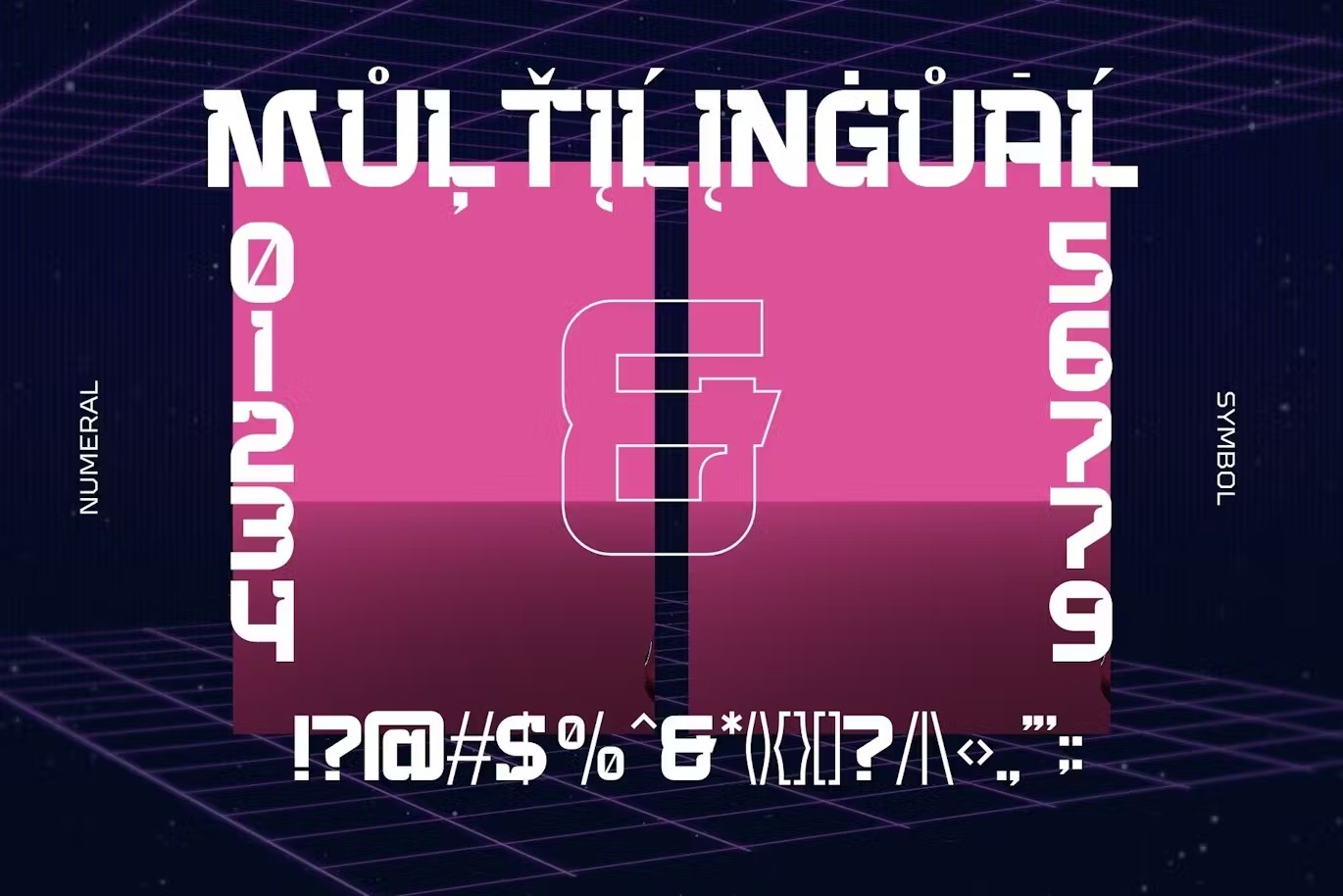 未来科幻现代机能科技品牌海报徽标设计装饰英文字体安装包 Jumps Track Font 设计素材 sucaiwan.com