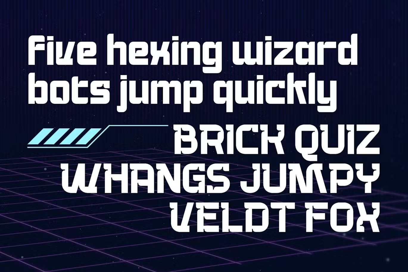 未来科幻现代机能科技品牌海报徽标设计装饰英文字体安装包 Jumps Track Font 设计素材 sucaiwan.com
