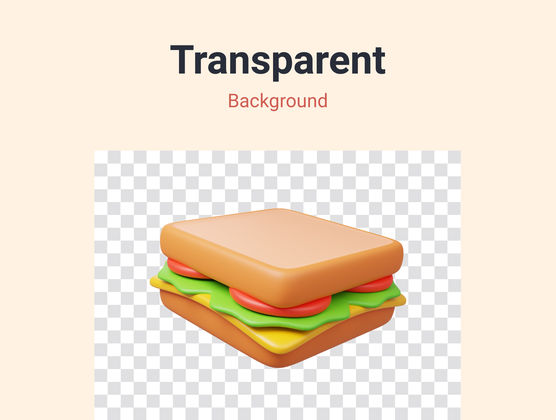 10款卡通趣味饮料美食汉堡3D插画图标Icons设计素材包 Food and Drink 3D Icon Pack , sucaiwan.com