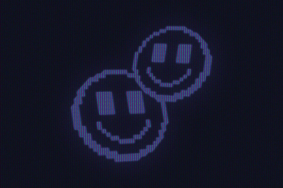 复古CRT特效游戏像素半调PSD后期特效样机CRT Screen Text Effect 样机素材 sucaiwan.com