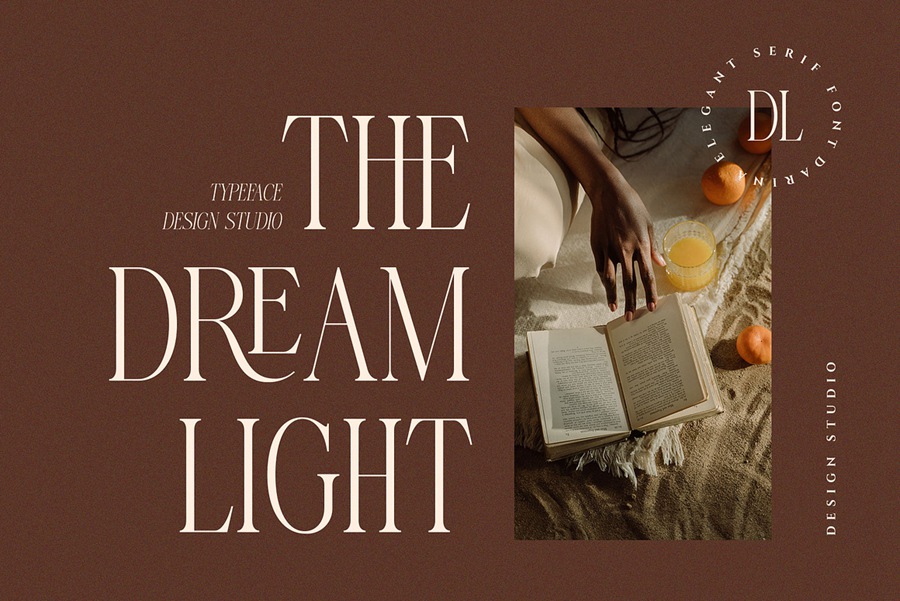 高质量现代优雅女性婚礼杂志海报排版设计英文字体素材 Darina Elegant Serif font 设计素材 sucaiwan.com