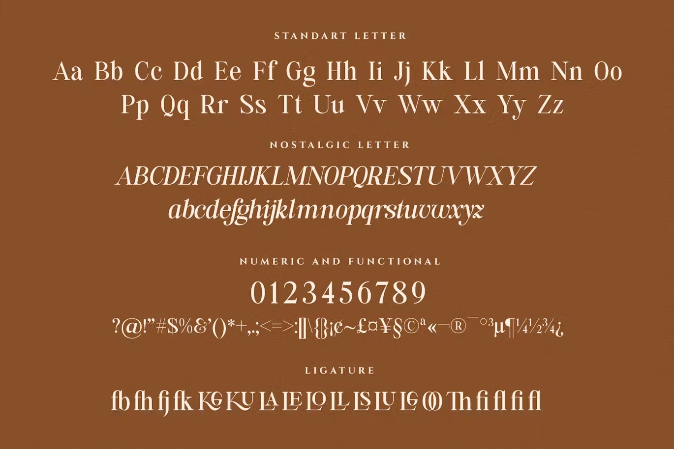 复古怀旧优雅女性婚礼杂志海报排版设计衬线英文字体素材 George Coast Nostalgic Font 设计素材 第13张-素材湾丨精选海外优质设计素材资源 复古怀旧优雅女性婚礼杂志海报排版设计衬线英文字体素材 George Coast Nostalgic Font 设计素材 sucaiwan.com