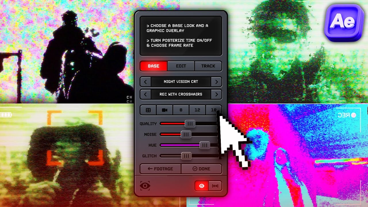 Surveillance 粗犷蹩脚创意监视失真颗粒监控摄像头邋遢美学镜头视觉效果AE插件 Tiny Tapes - Surveillance 插件预设 第2张-素材湾丨精选海外优质设计素材资源 Surveillance 粗犷蹩脚创意监视失真颗粒监控摄像头邋遢美学镜头视觉效果AE插件 Tiny Tapes - Surveillance 插件预设 sucaiwan.com