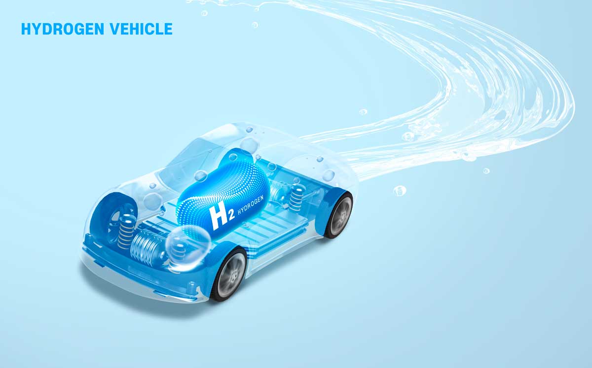 12款创意氢气新能源汽车电车主视觉KV海报设计PS分层源文件模板 Hydrogen new energy vehicle poster , sucaiwan.com