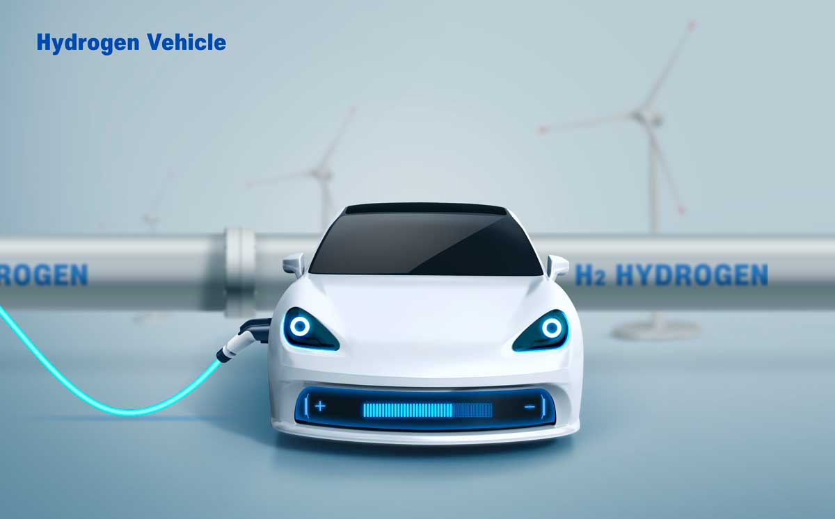 12款创意氢气新能源汽车电车主视觉KV海报设计PS分层源文件模板 Hydrogen new energy vehicle poster , sucaiwan.com