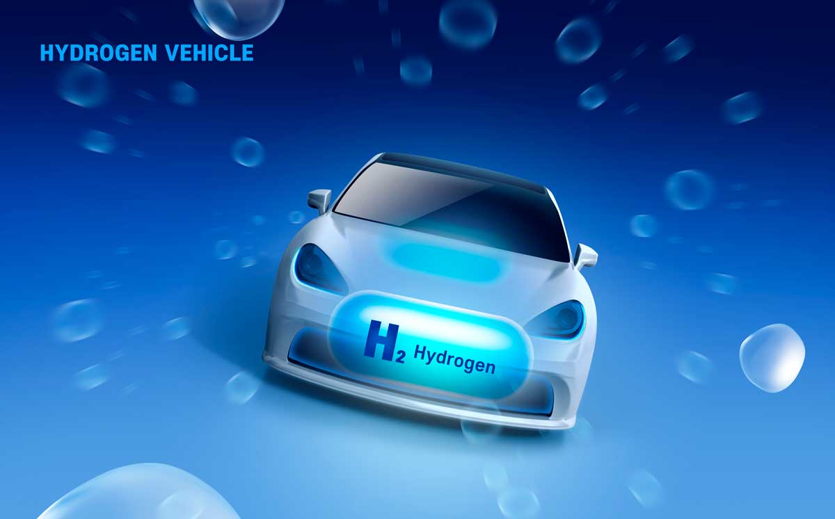 12款创意氢气新能源汽车电车主视觉KV海报设计PS分层源文件模板 Hydrogen new energy vehicle poster , sucaiwan.com