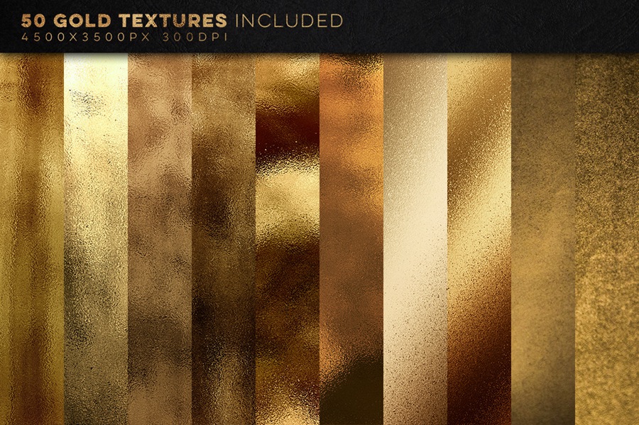 图片素材-350+高清黄金和金属质感背景纹理素材合集 350 Gold and Metallic Textures Bundle , sucaiwan.com