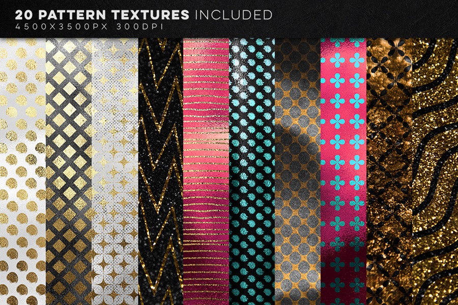 图片素材-350+高清黄金和金属质感背景纹理素材合集 350 Gold and Metallic Textures Bundle , sucaiwan.com
