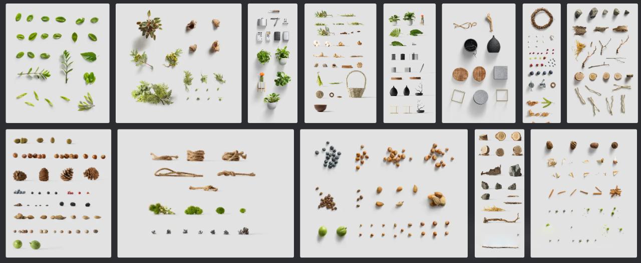 质感瓶子杯子罐头袋子飞机盒子包装盒纸盒礼盒效果展示PSD样机设计素材 , sucaiwan.com