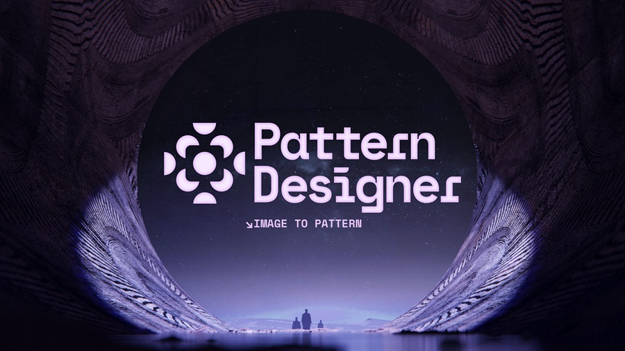Blender插件Pattern Designer 1.5无缝图案设计节点创建平铺纹理 , sucaiwan.com