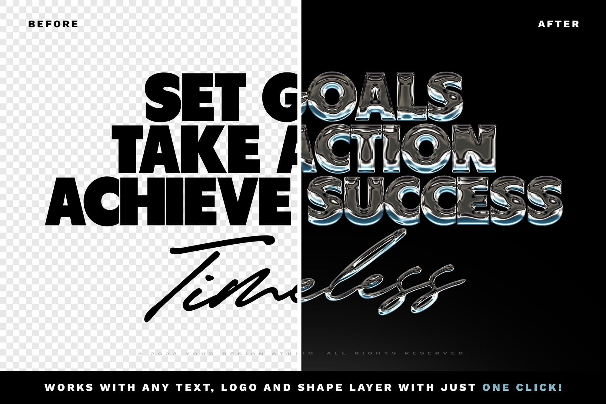 潮流酸性艺术液态流体镀铬金属字体特效PSD模板素材 Chrome Text Effect Vol.26 图片素材 第4张-素材湾丨精选海外优质设计素材资源 潮流酸性艺术液态流体镀铬金属字体特效PSD模板素材 Chrome Text Effect Vol.26 图片素材 sucaiwan.com