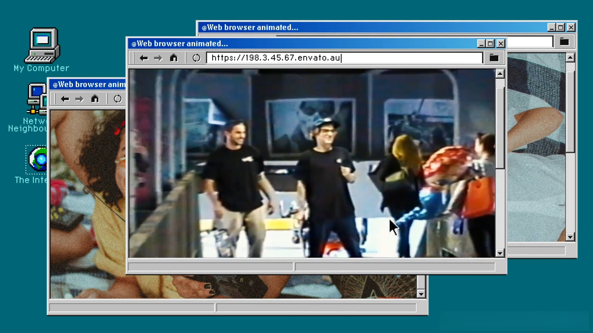 AE模板:4K旧计算机图形风格多屏效果视频开场动画Old Computer Dial Up Interface 影视音频 第3张-素材湾丨精选海外优质设计素材资源 AE模板:4K旧计算机图形风格多屏效果视频开场动画Old Computer Dial Up Interface 影视音频 sucaiwan.com