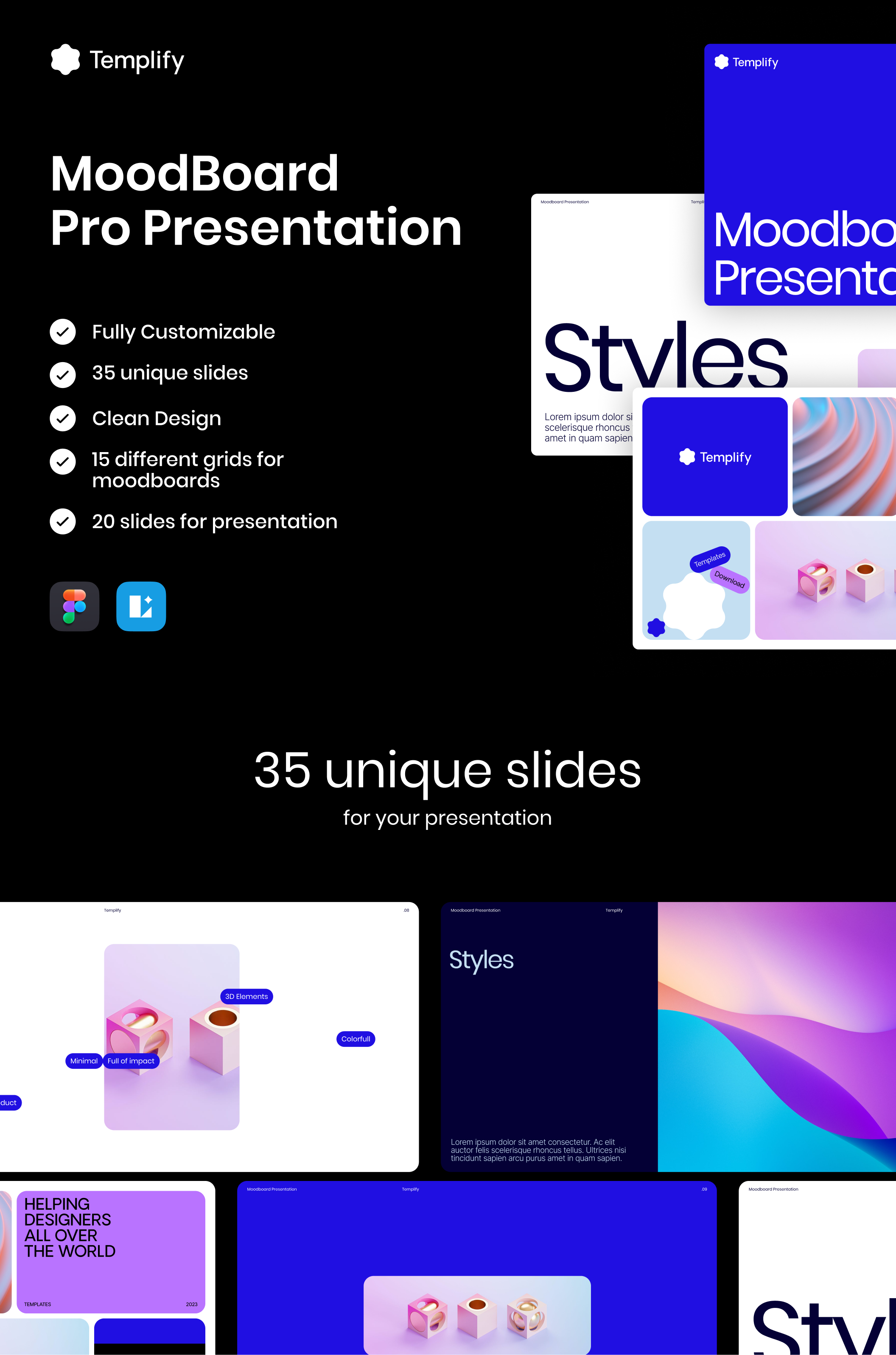 35款现代美学极简公司介绍项目策划提案书作品集图文排版设计Figma模板 , 第7张-素材湾丨精选海外优质设计素材资源 35款现代美学极简公司介绍项目策划提案书作品集图文排版设计Figma模板 , sucaiwan.com
