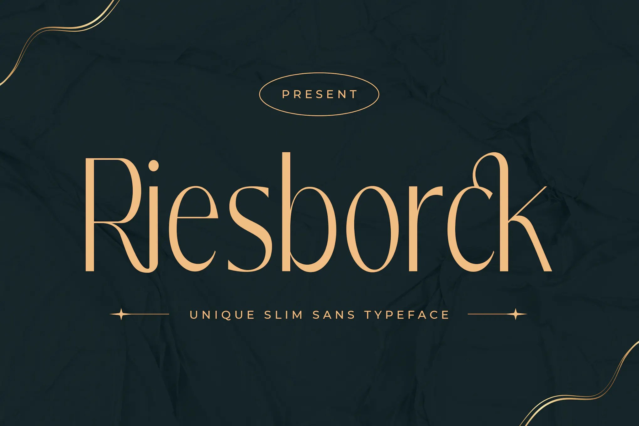英文字体:优雅极简现代创意纤细排版标题衬线英文字体 Riesborck - Unique Slim Sans Typeface , 第2张-素材湾丨精选海外优质设计素材资源 英文字体:优雅极简现代创意纤细排版标题衬线英文字体 Riesborck - Unique Slim Sans Typeface , sucaiwan.com