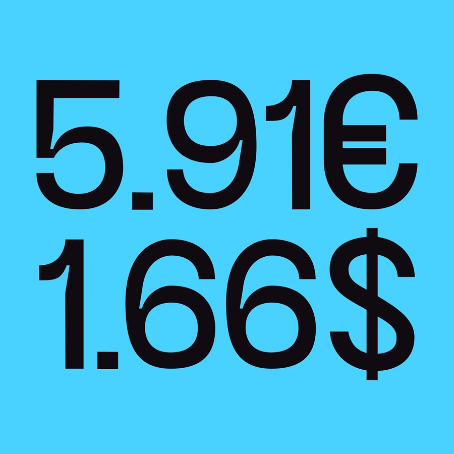 高质量墨水缺陷有趣的杂志排版价格标签英文字体 KT Projekt Grotesk 设计素材 sucaiwan.com