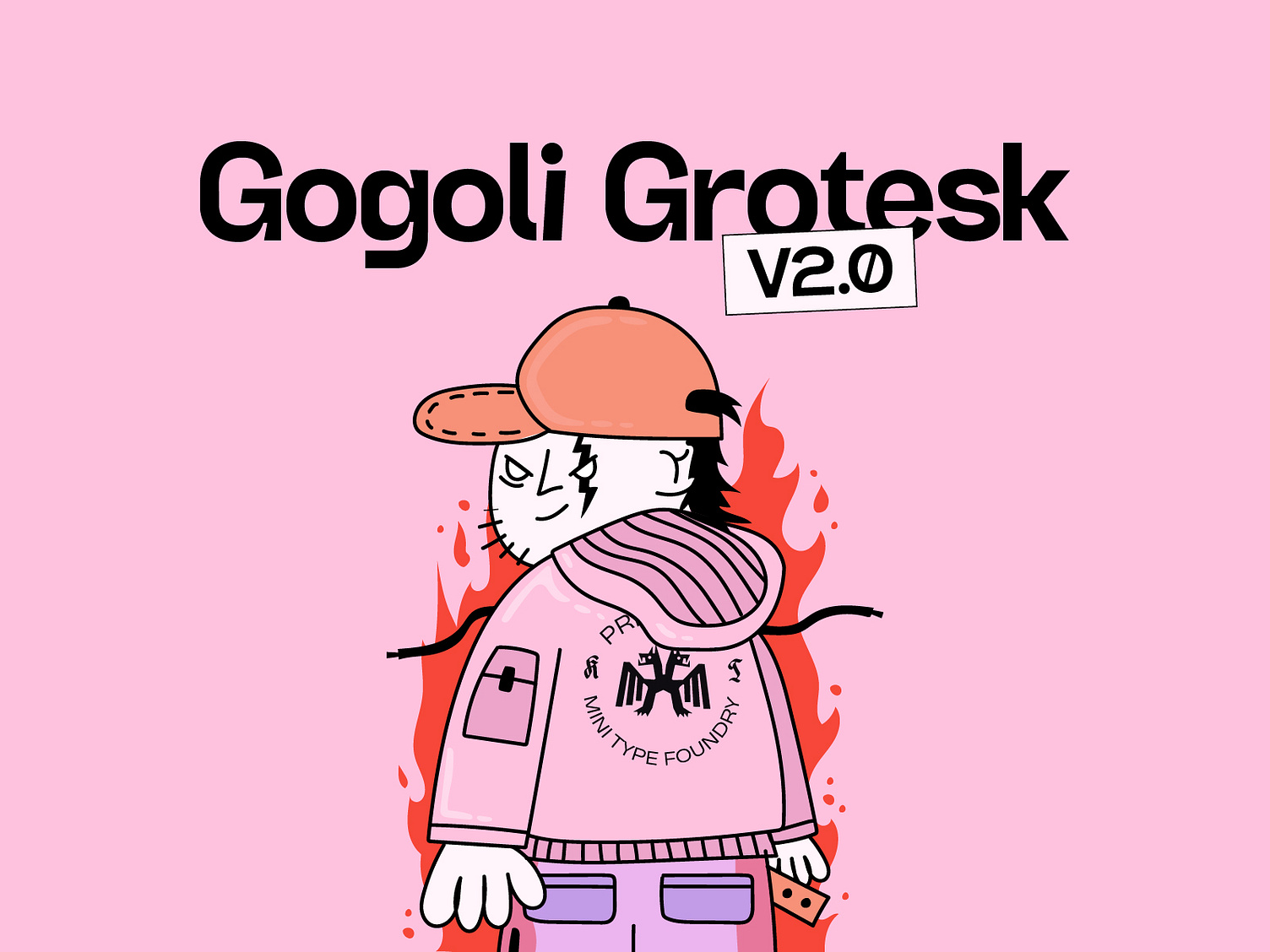 高质量墨水缺陷有趣的杂志排版价格标签英文字体 Gogoli Grotesk 2.0 设计素材 sucaiwan.com