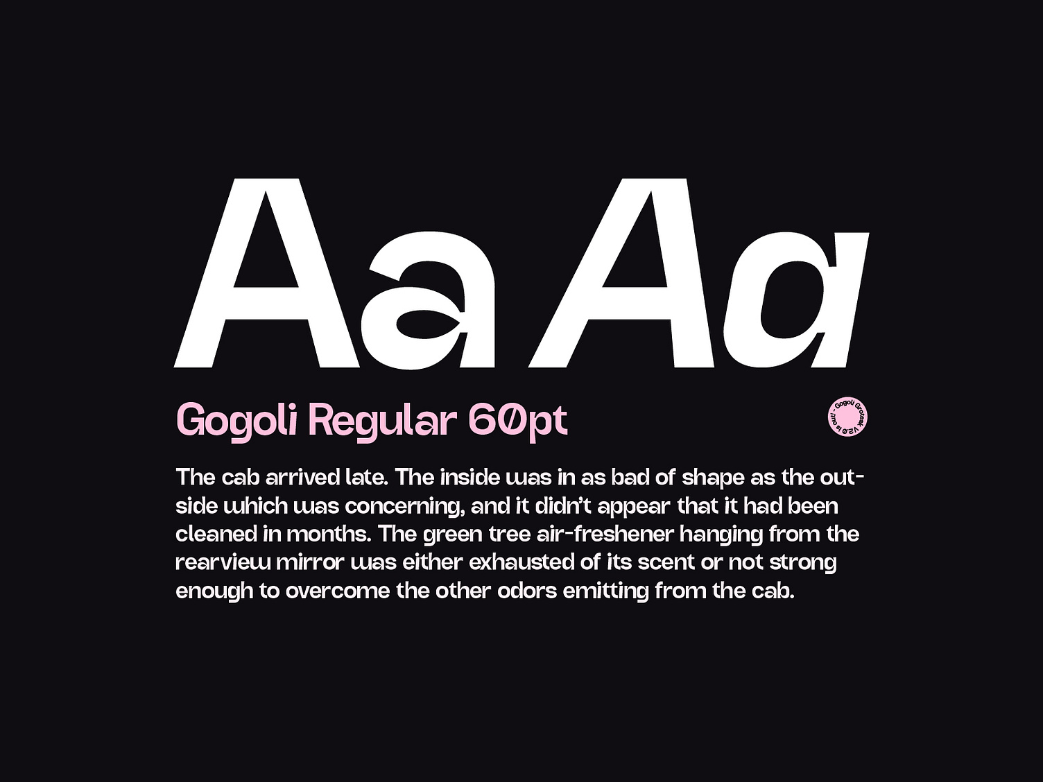 高质量墨水缺陷有趣的杂志排版价格标签英文字体 Gogoli Grotesk 2.0 设计素材 sucaiwan.com