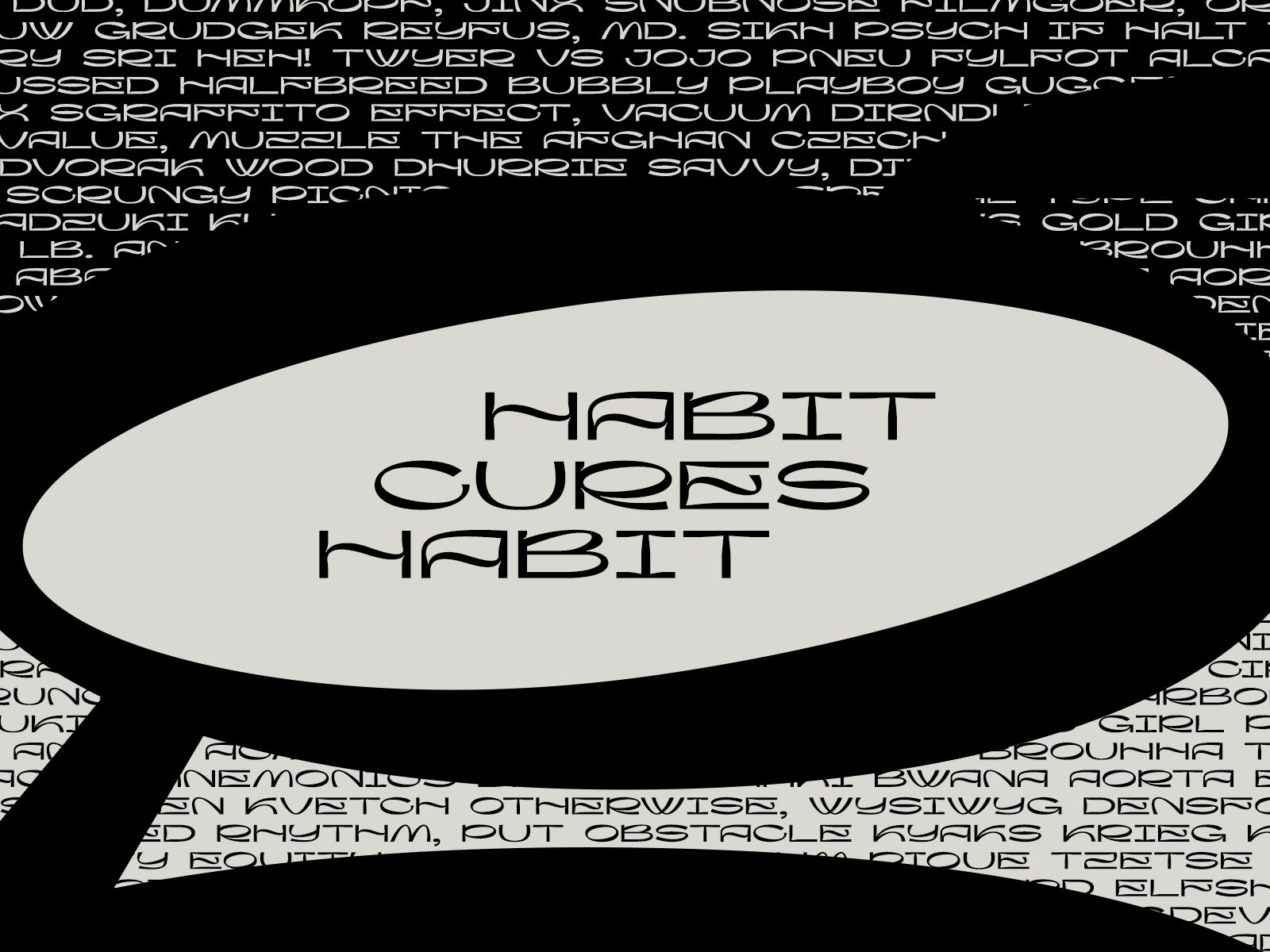 高质量现代酸性艺术抽象图形风格海报杂志排版英文字体 Flogert Display Typeface 设计素材 sucaiwan.com