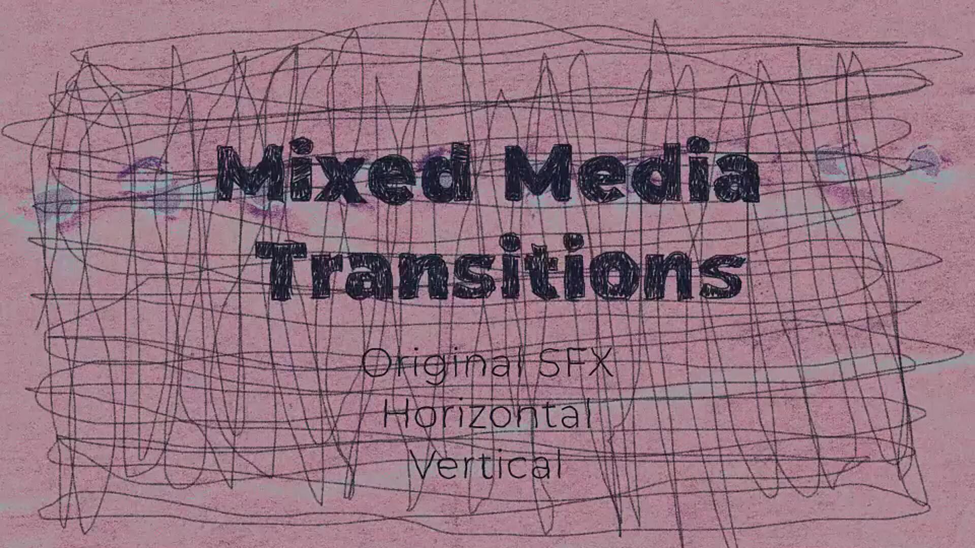 拼贴涂鸦美学混合媒体邋遢风格粗糙纸质纹理艺术转场动画AE模板+音效 , 第2张-素材湾丨精选海外优质设计素材资源 拼贴涂鸦美学混合媒体邋遢风格粗糙纸质纹理艺术转场动画AE模板+音效 , sucaiwan.com