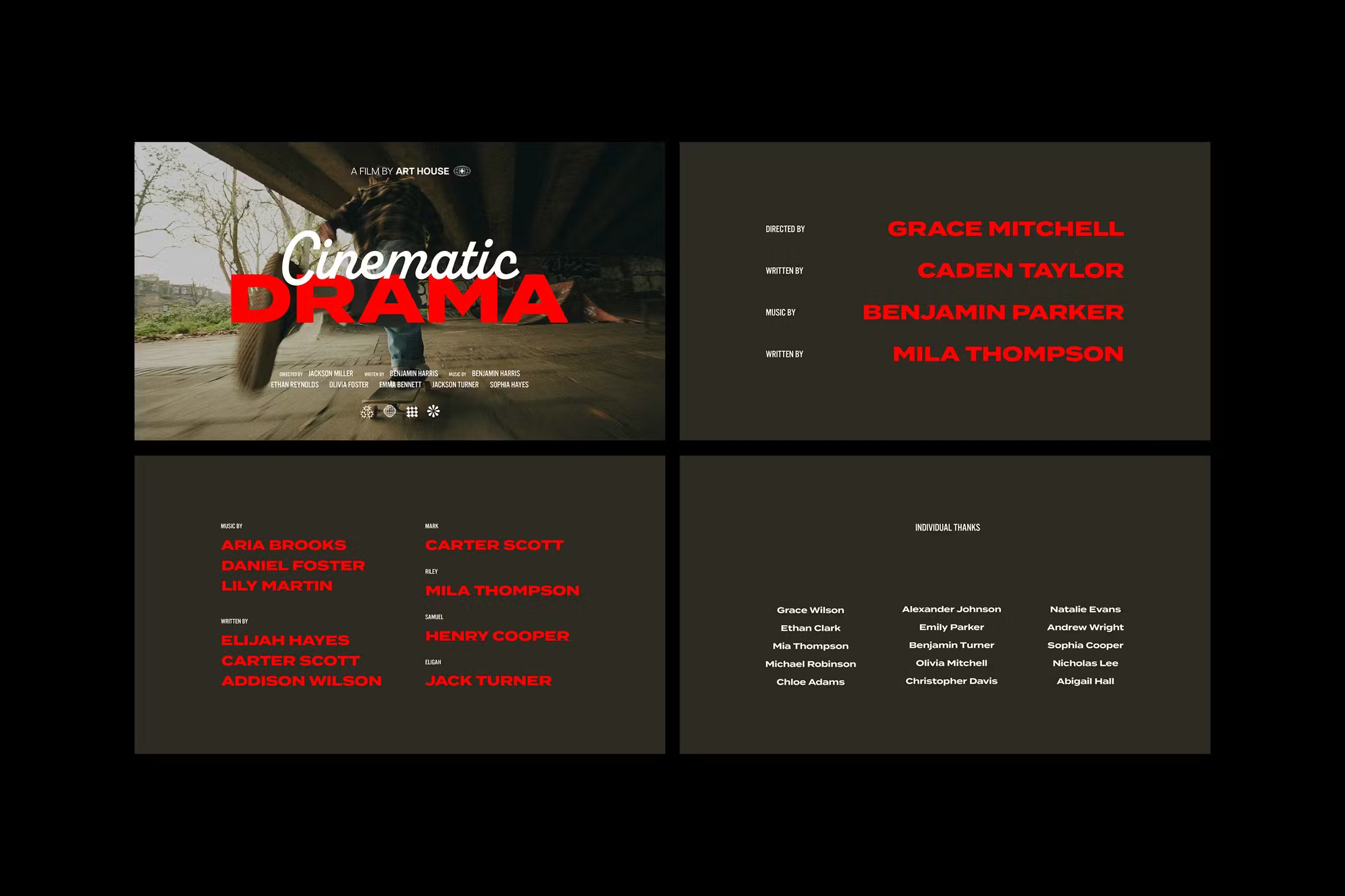 Movie Titles Collection 电影标题纪录片海报片头片尾字幕设计模板 影视音频 第3张-素材湾丨精选海外优质设计素材资源 Movie Titles Collection 电影标题纪录片海报片头片尾字幕设计模板 影视音频 sucaiwan.com