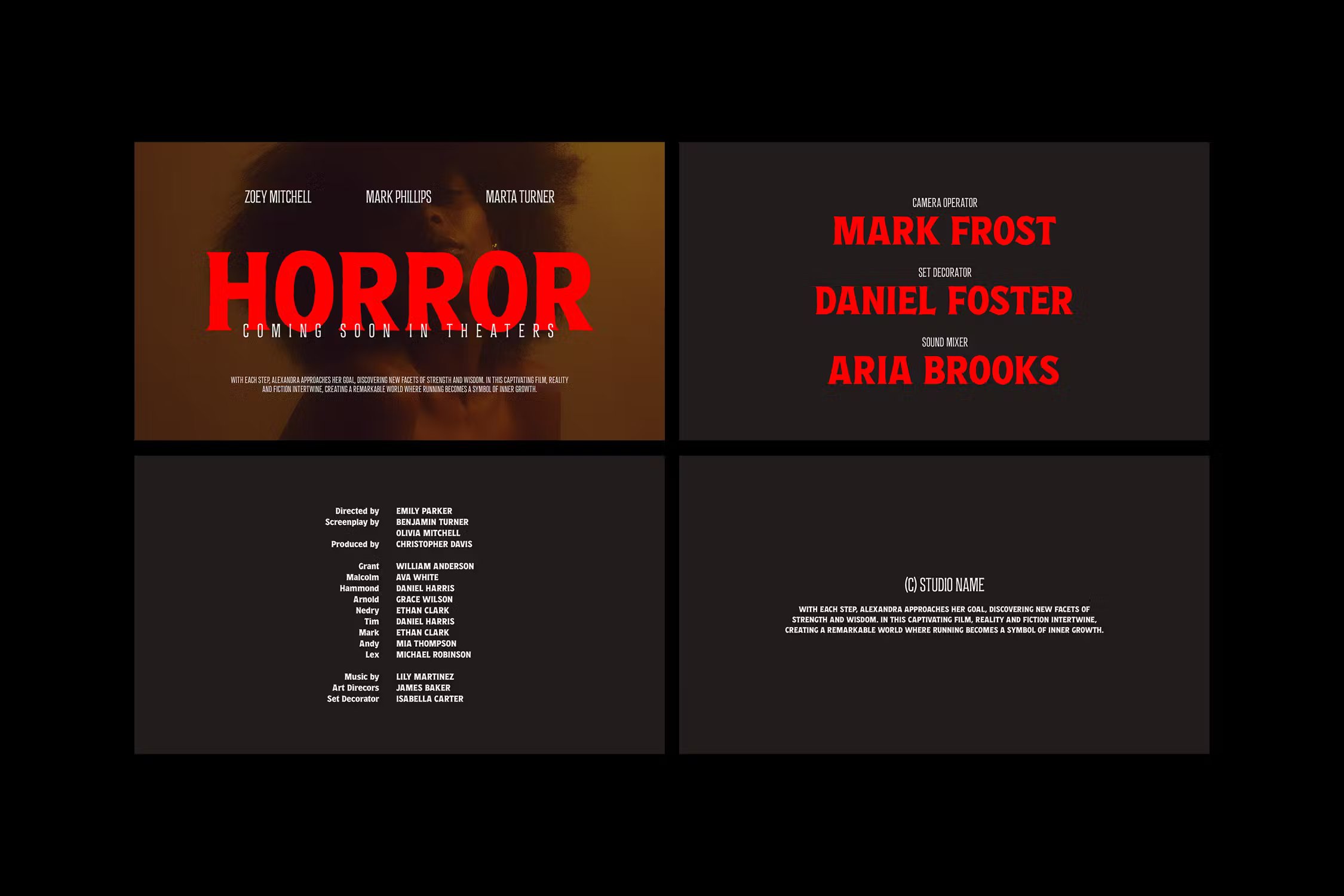 Movie Titles Collection 电影标题纪录片海报片头片尾字幕设计模板 影视音频 第5张-素材湾丨精选海外优质设计素材资源 Movie Titles Collection 电影标题纪录片海报片头片尾字幕设计模板 影视音频 sucaiwan.com