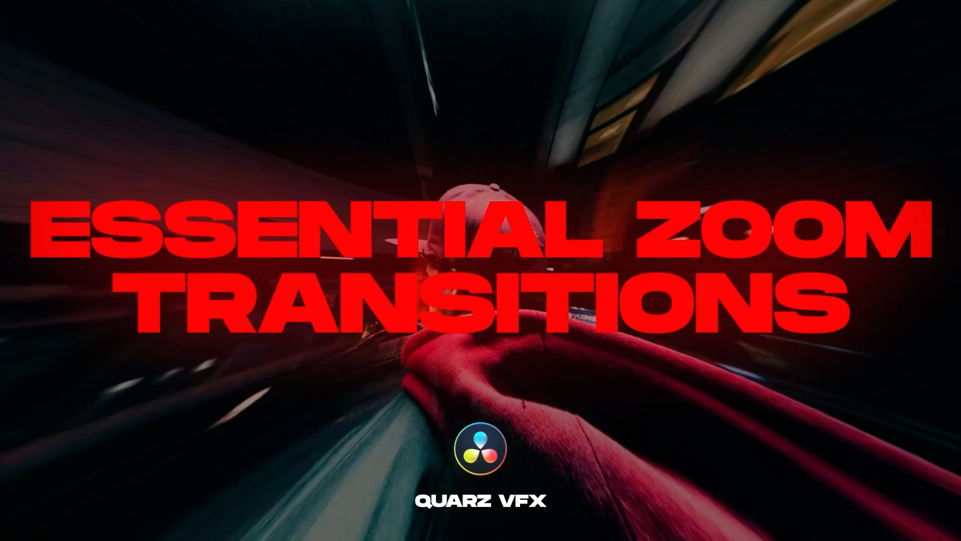 达芬奇预设：40个必备缩放过渡效果转场过渡 Essential Zoom Transitions for DaVinci Resolve 插件预设 sucaiwan.com