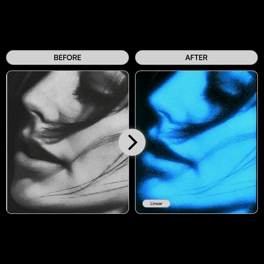 复古未来派CRT毛刺故障信号失真发光动态艺术PS动作特效模板 CRT Phaser 插件预设 sucaiwan.com