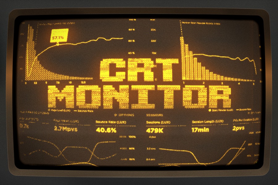 潮流未来复古CRT液晶电视像素低保真科幻特效模板 CRT Machine - Retro Monitor Effect 图片素材 第1张-素材湾丨精选海外优质设计素材资源 潮流未来复古CRT液晶电视像素低保真科幻特效模板 CRT Machine - Retro Monitor Effect 图片素材 sucaiwan.com