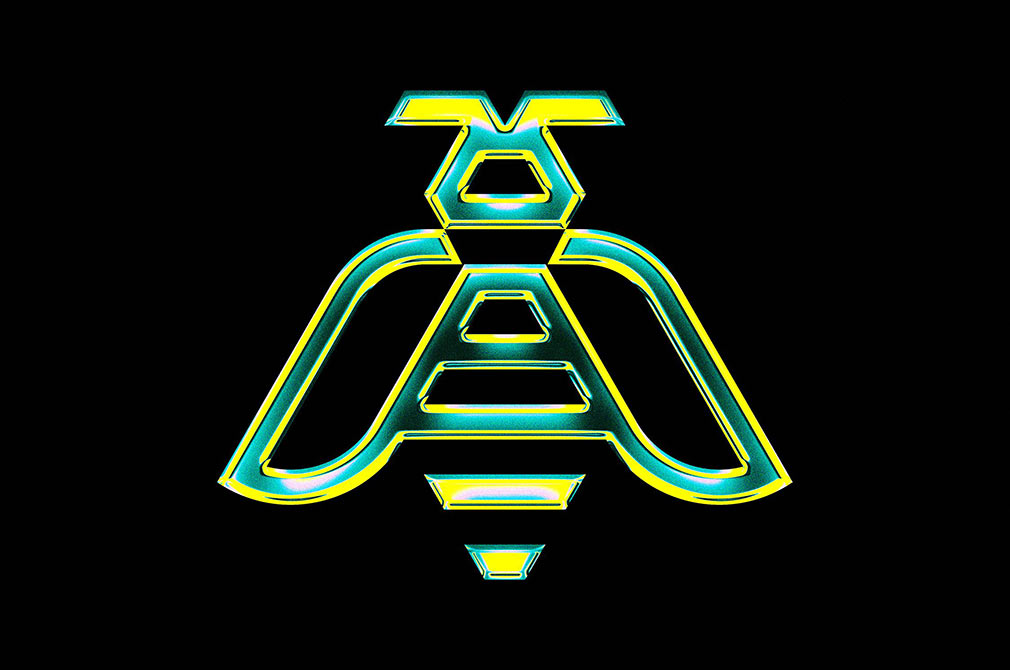 高质量抛光镀铬玻璃金属立体字体LOGO特效PSD模板 Chrome Glass Mockup 图片素材 sucaiwan.com