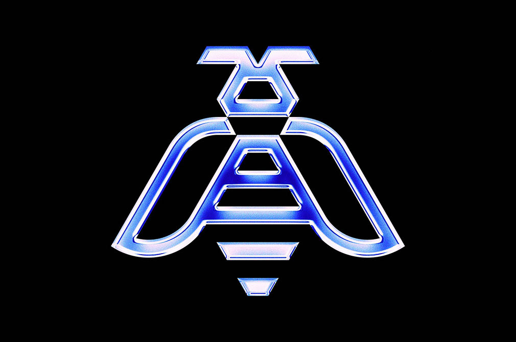 高质量抛光镀铬玻璃金属立体字体LOGO特效PSD模板 Chrome Glass Mockup 图片素材 sucaiwan.com