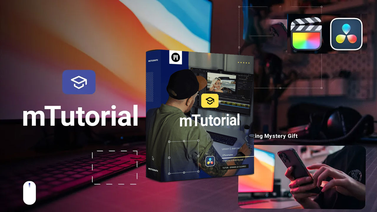 达芬奇预设:100组专业视频教程课程制作文字讲解操作注释人物介绍字幕动画预设 Motionvfx - mTutorial for DaVinci Resolve 插件预设 第1张-素材湾丨精选海外优质设计素材资源 达芬奇预设:100组专业视频教程课程制作文字讲解操作注释人物介绍字幕动画预设 Motionvfx - mTutorial for DaVinci Resolve 插件预设 sucaiwan.com