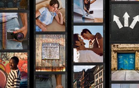 AE模板:复古怀旧宝丽来剪贴簿照片相册开场片头