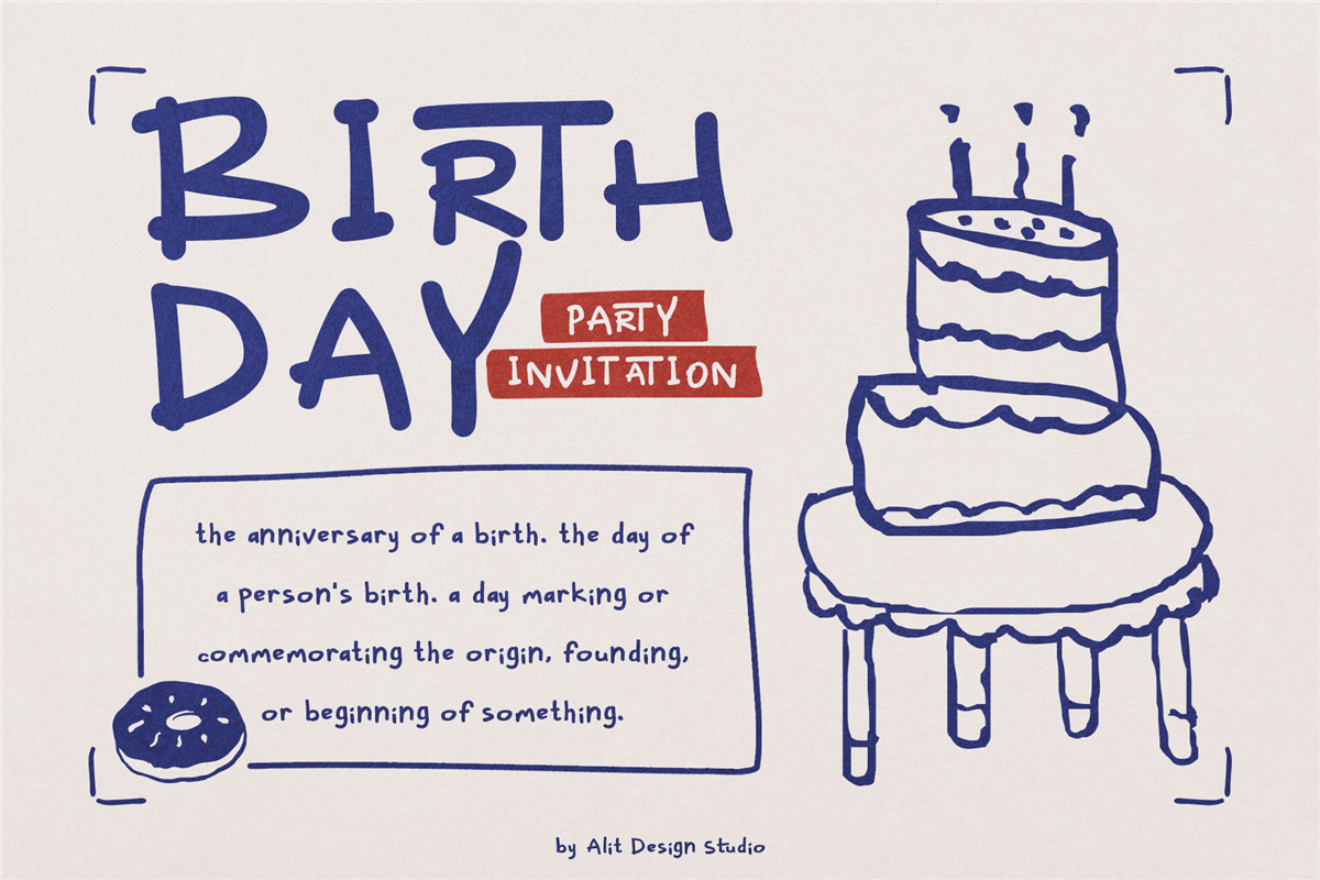 英文字体：80年代复古逆反差卡通俏皮标题logo标签设计粗体衬线英文字体安装包 Lobster Fugu Font , sucaiwan.com