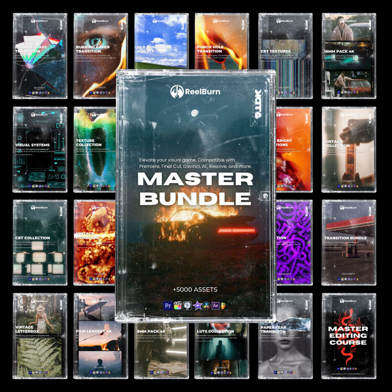 REELBURN – MASTER BUNDLE 真实胶片模拟胶片颗粒叠加纹理棱镜打孔漏光撕纸转场捆绑包 影视音频 第1张-素材湾丨精选海外优质设计素材资源 REELBURN – MASTER BUNDLE 真实胶片模拟胶片颗粒叠加纹理棱镜打孔漏光撕纸转场捆绑包 影视音频 sucaiwan.com
